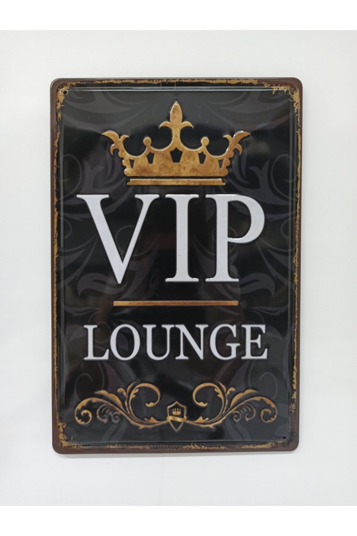 CajuArt%20VIP%20Lounge%20Yazılı%2020x30%20Metal%20Plaka%20Tablo